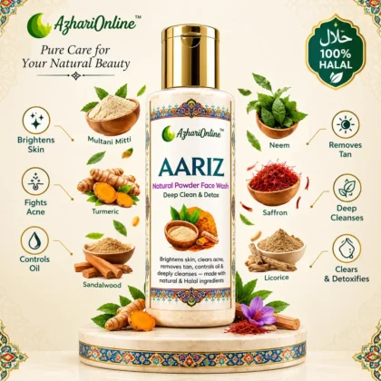 AARIZ Natural Powder Face Wash