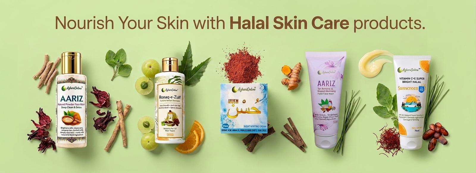 Halal Skin Care Products