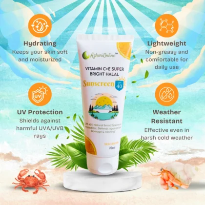 Vitamin C + E Sunscreen SPF 40
