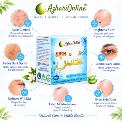HUSN Night Whiting Cream - Azhari Online